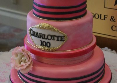 100th Birthday cake